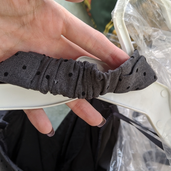 Stop Staring grey and black polka dot dress - Picture 2 of 7